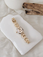 Relógio Giorgio Imperial Gold | mostrador branco