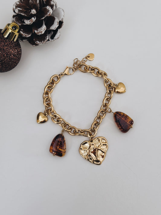 Pulseira Charm’s  Âmbar