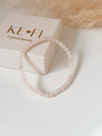 Pulseira Quartzo Rosa