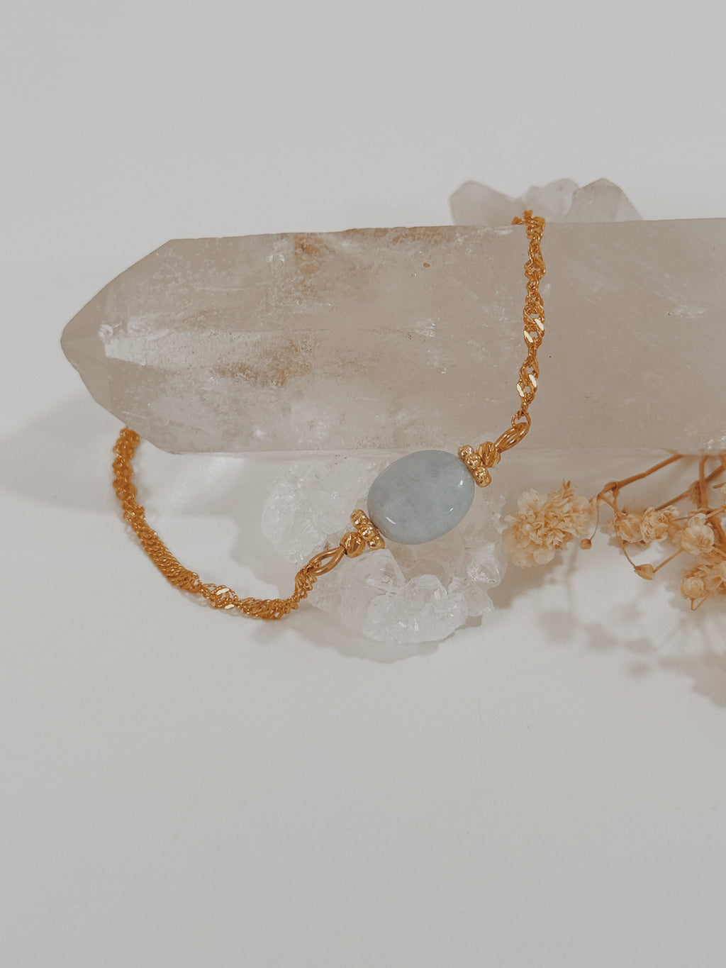Pulseira Abby Agua Marinha