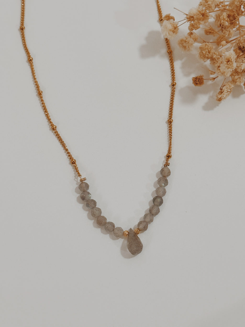 Colar Brahma Labradorite