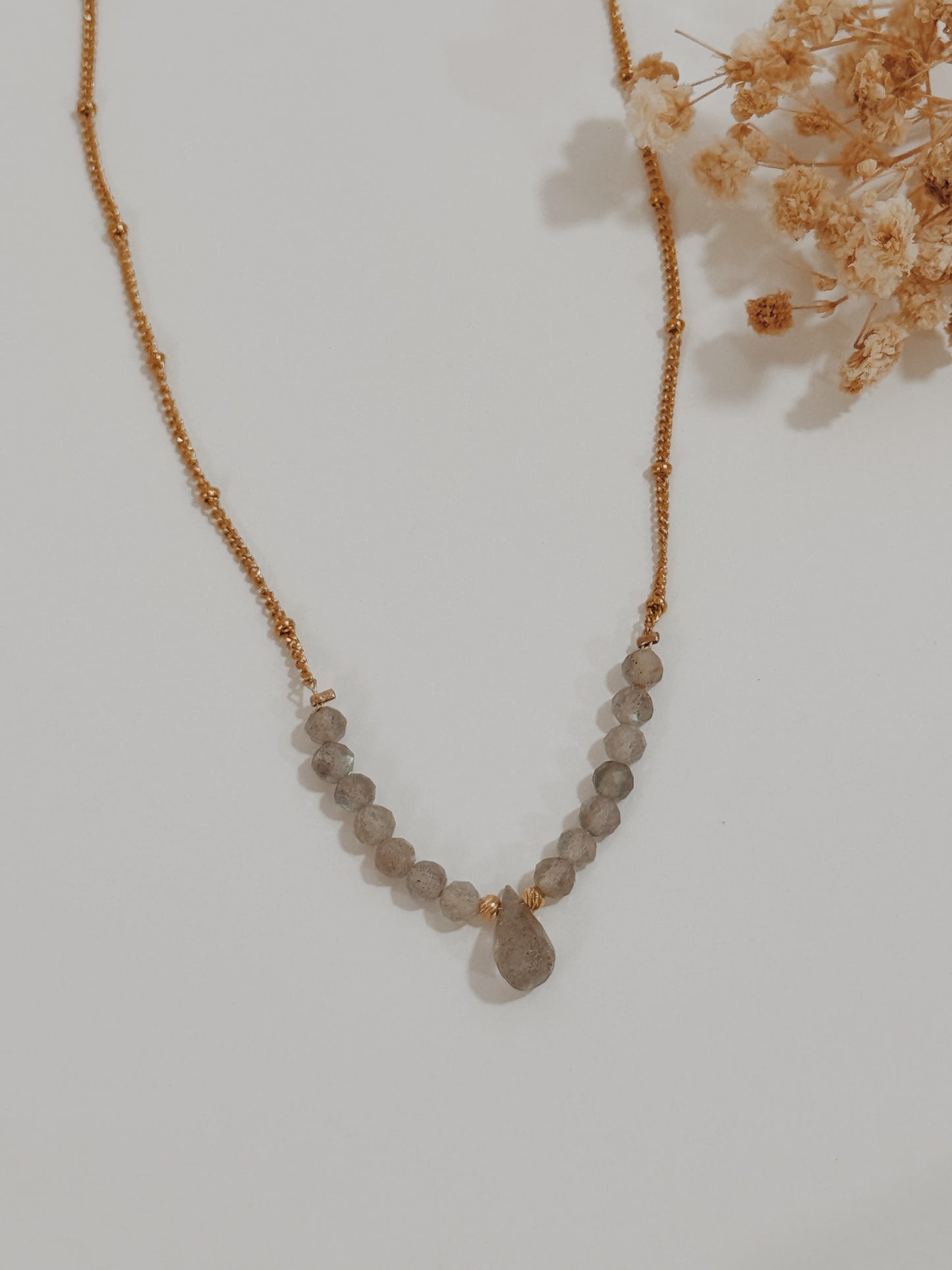 Colar Brahma Labradorite