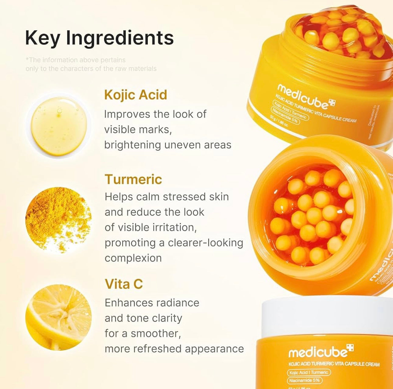 Medicube | Kojic Acid Turmeric Vita Capsule cream