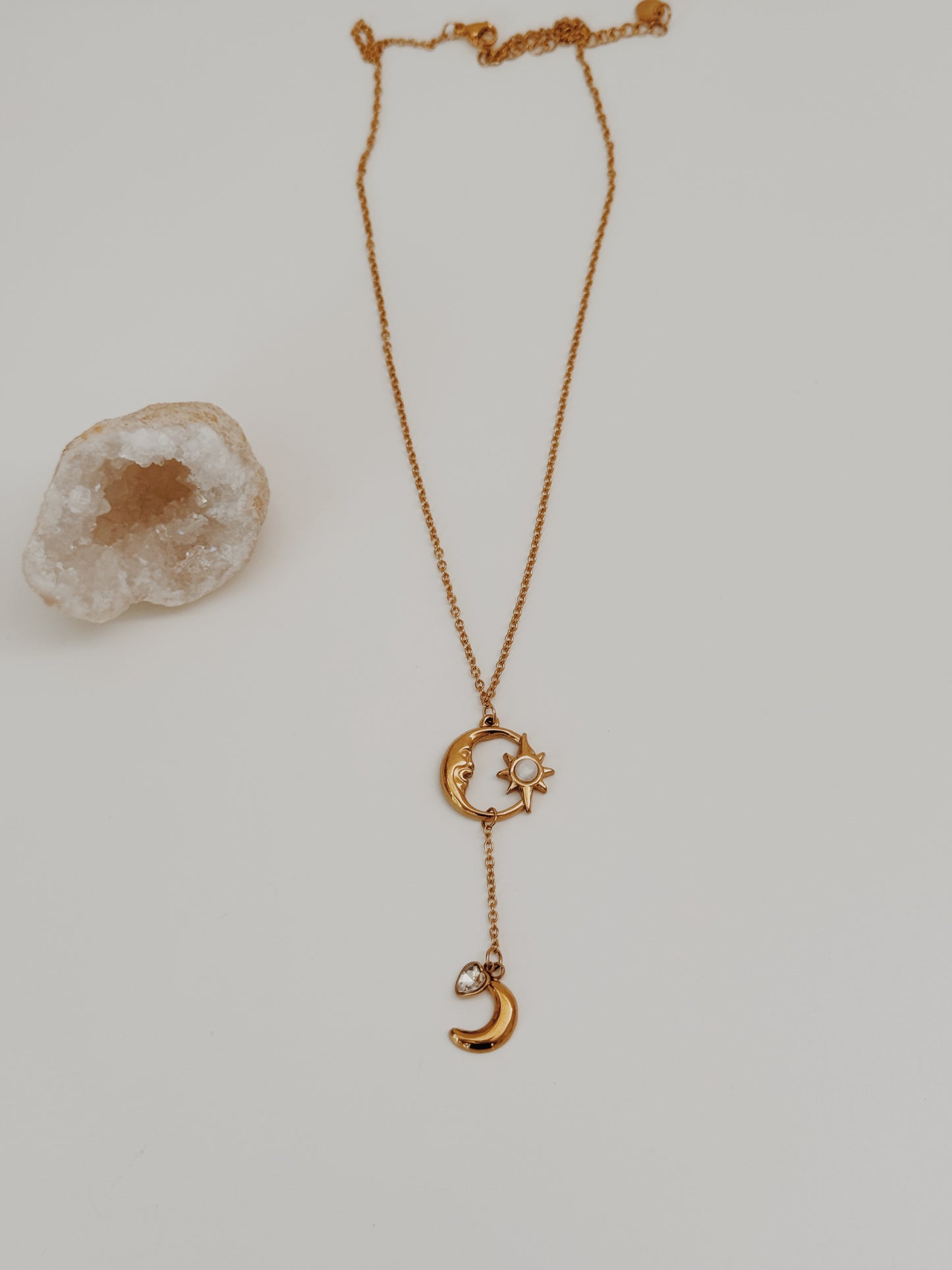 Colar Soluna Selenite