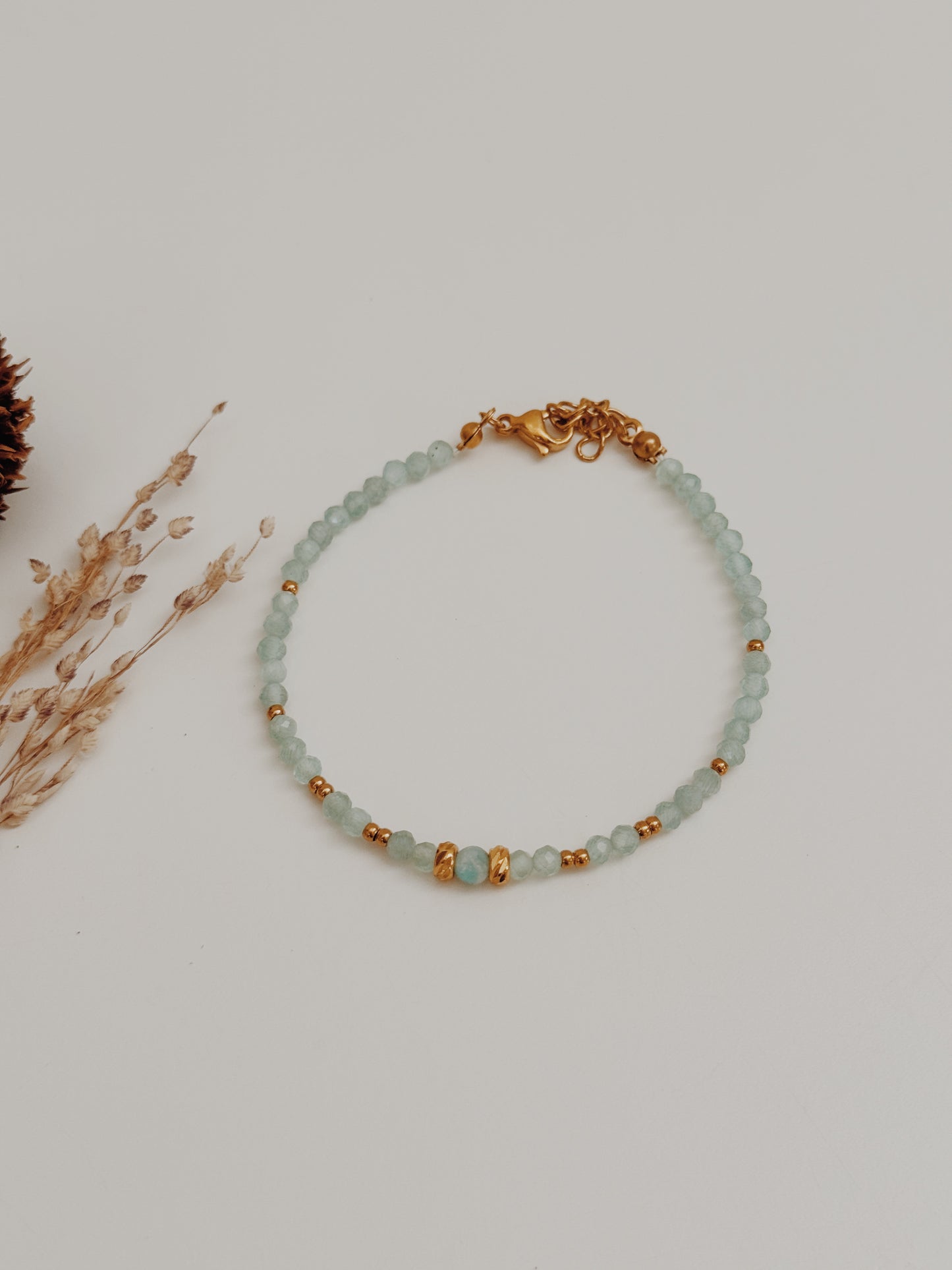 Pulseira Amazonite - Rios Sagrados