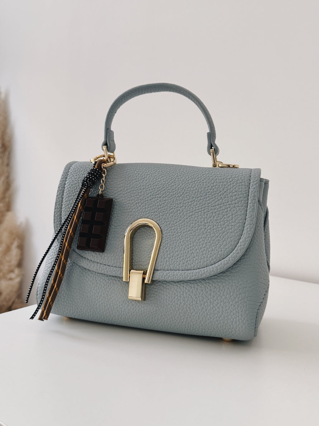 Mala de mão charm | azul pastel
