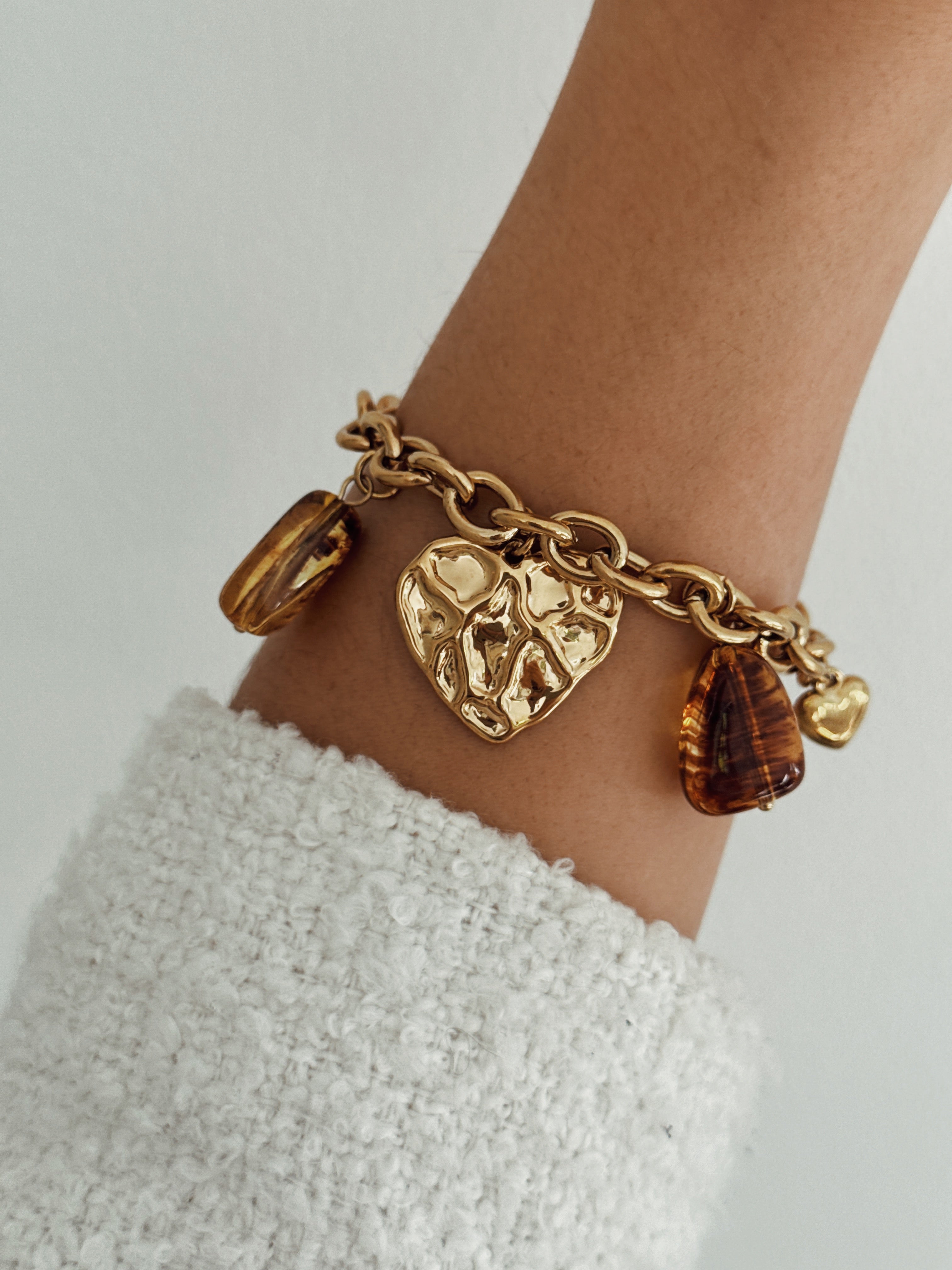 Pulseira Charm’s  Âmbar