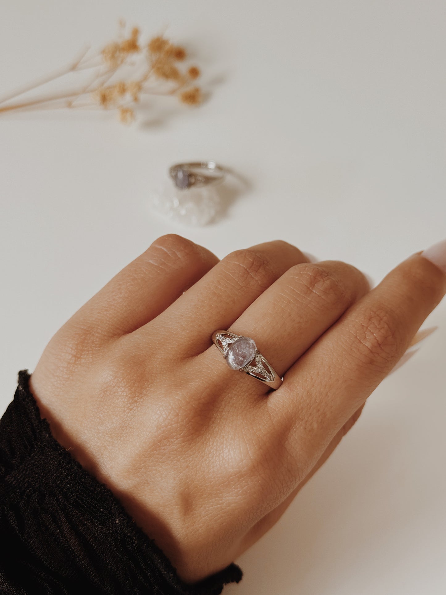 Anel Tanzanite