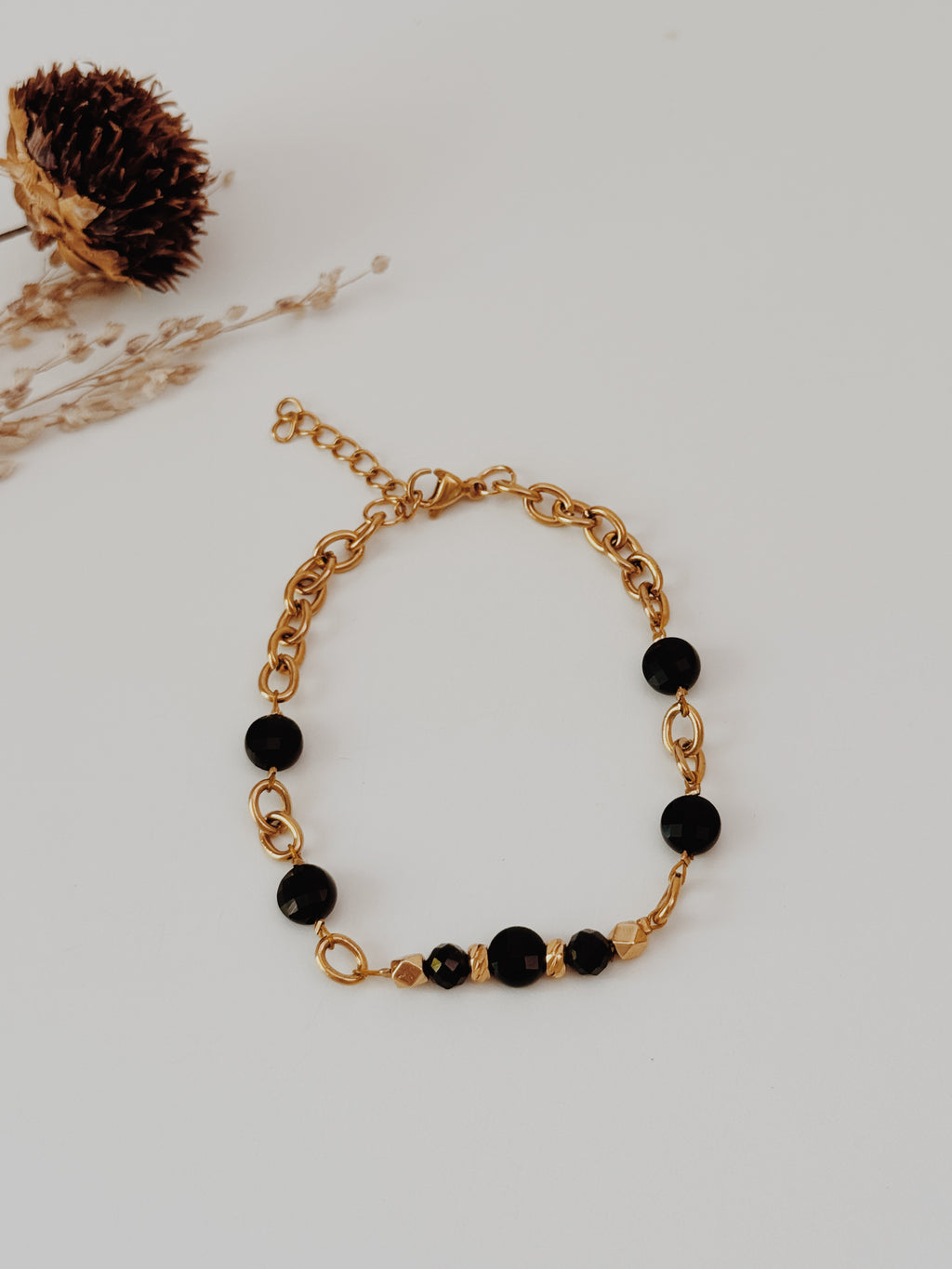Pulseira Raiz Ancestral - Turmalina Negra