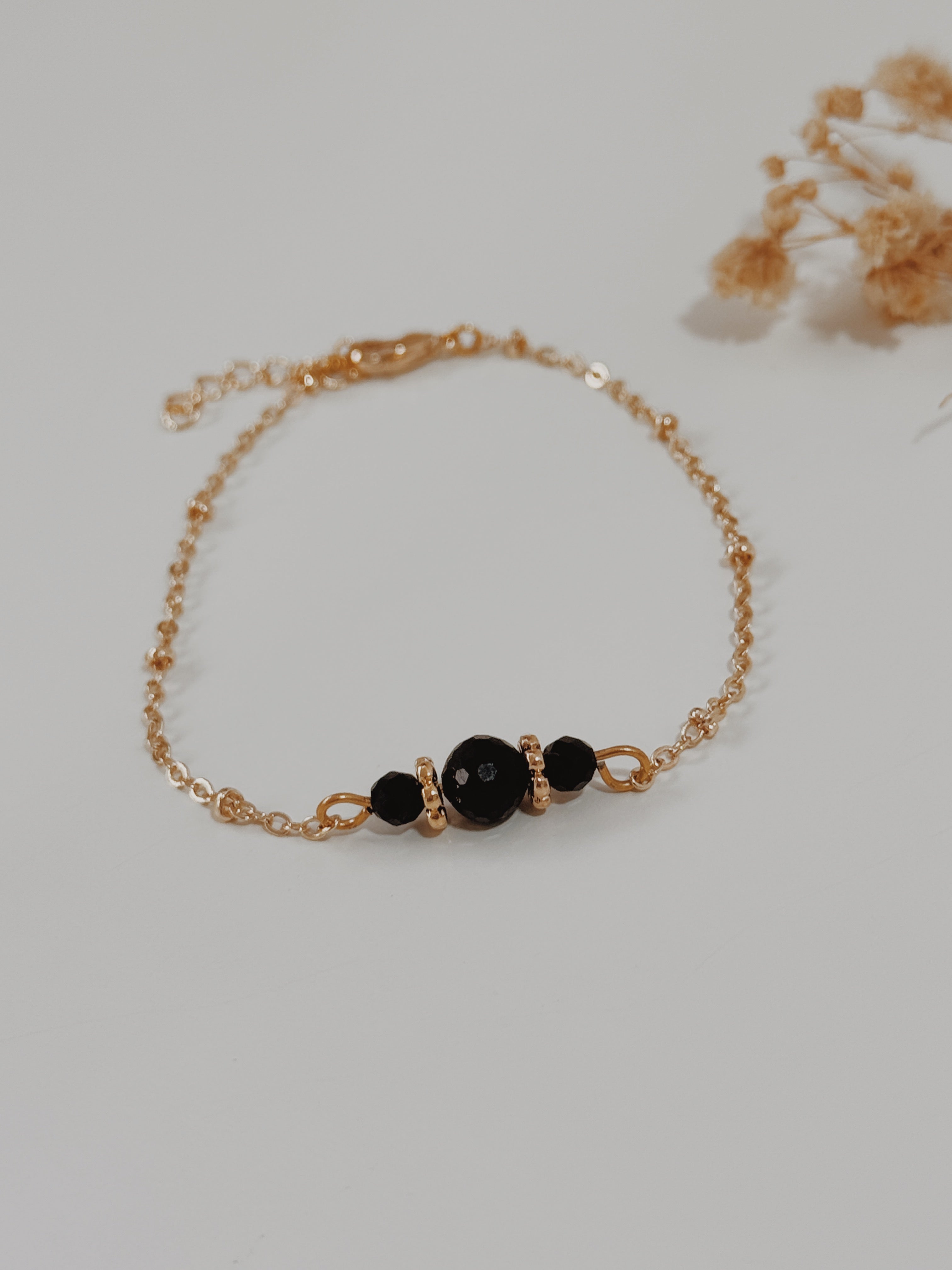Pulseira Billie Turmalina Negra