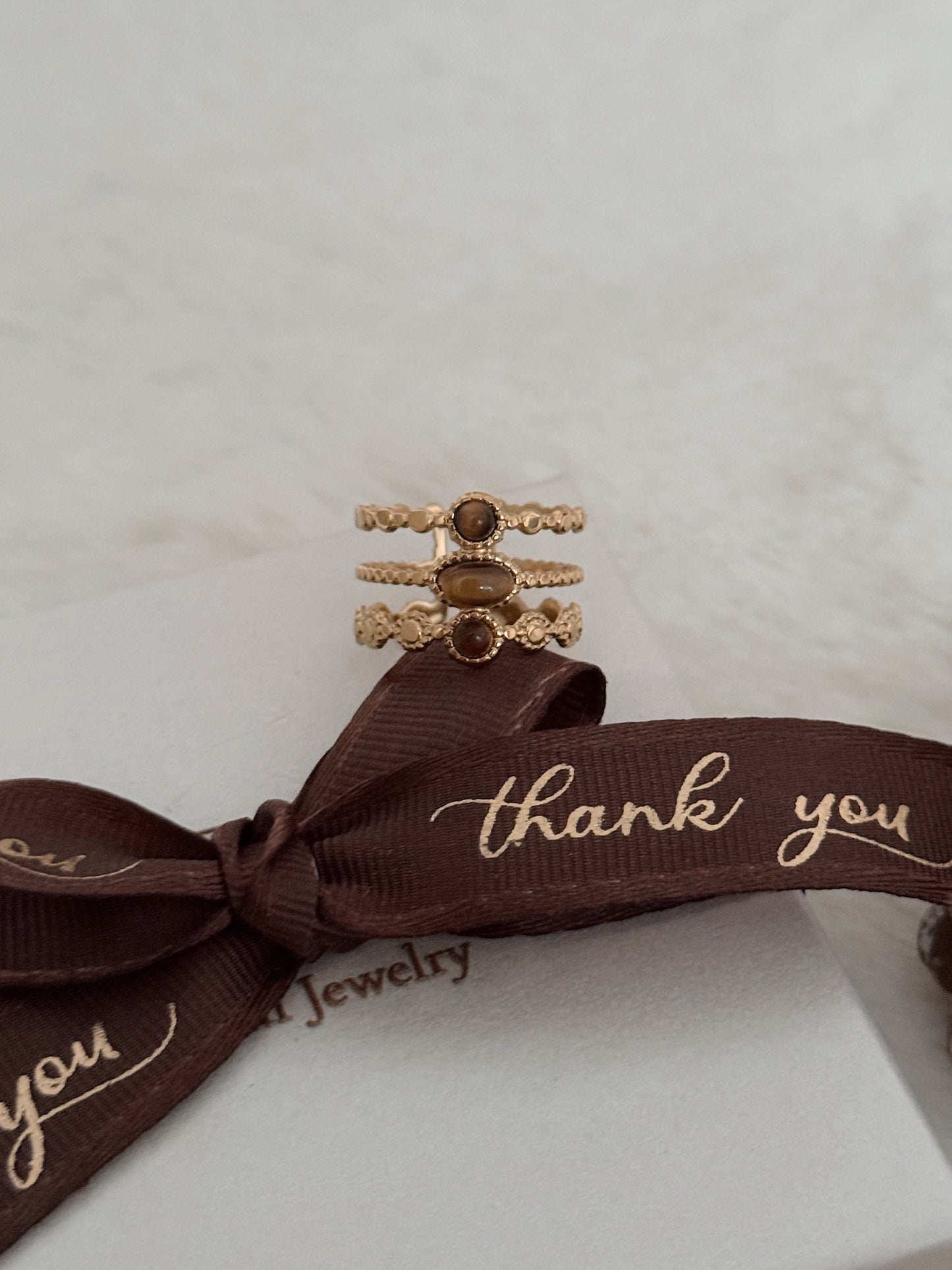 Anel Kaya Olho de Tigre