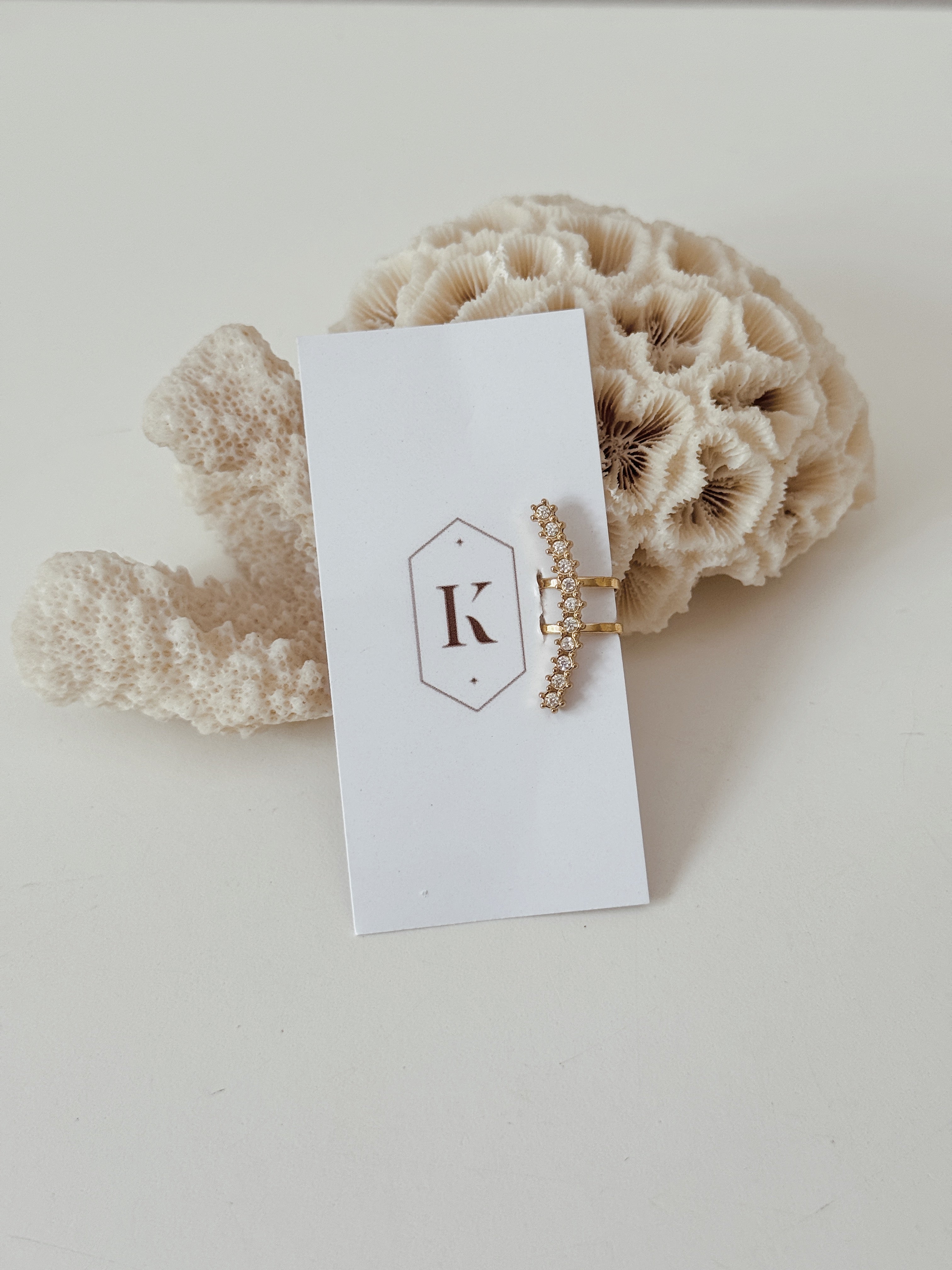 Earcuff zirconias | ajustável