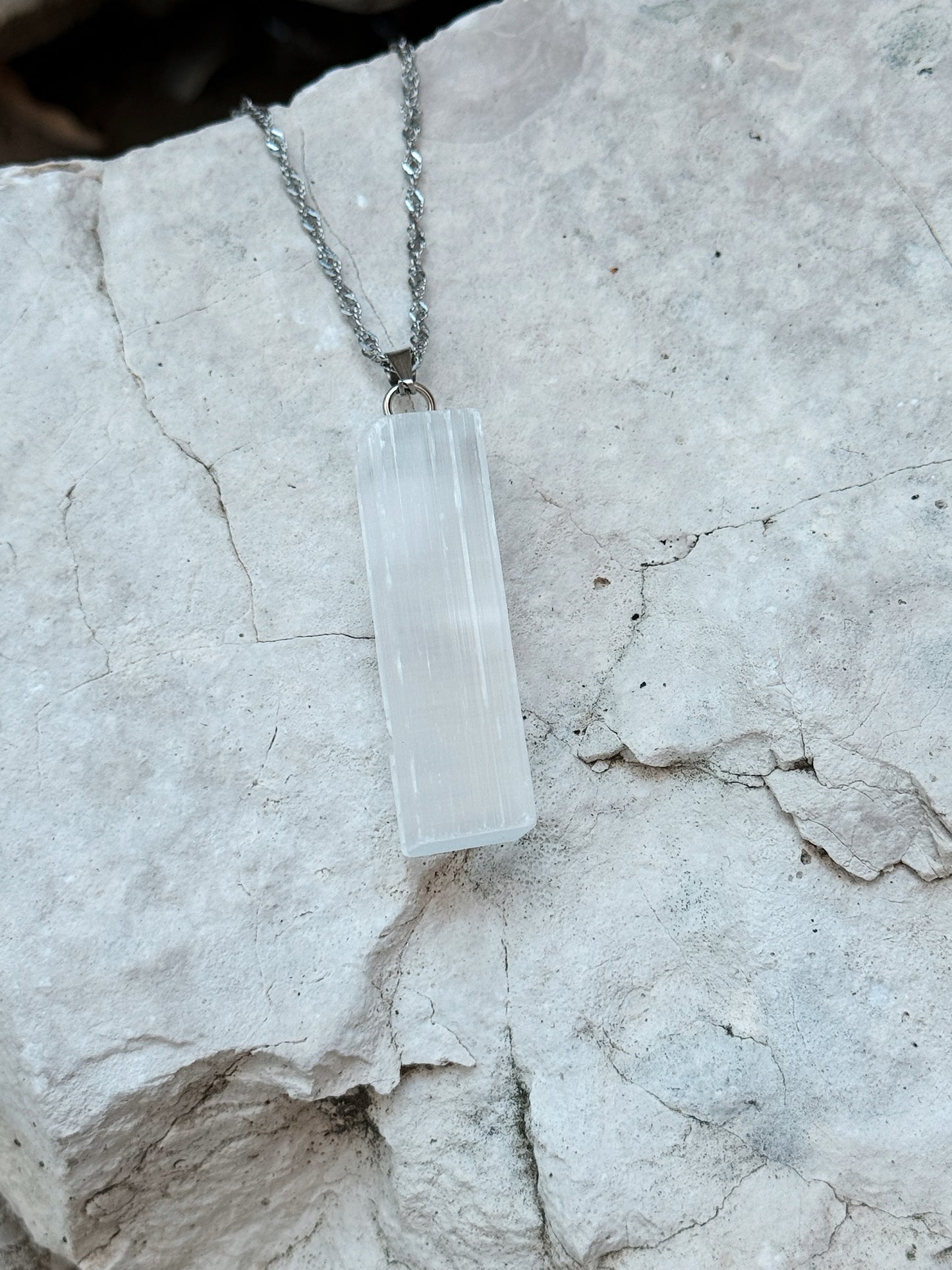 Colar Selenite