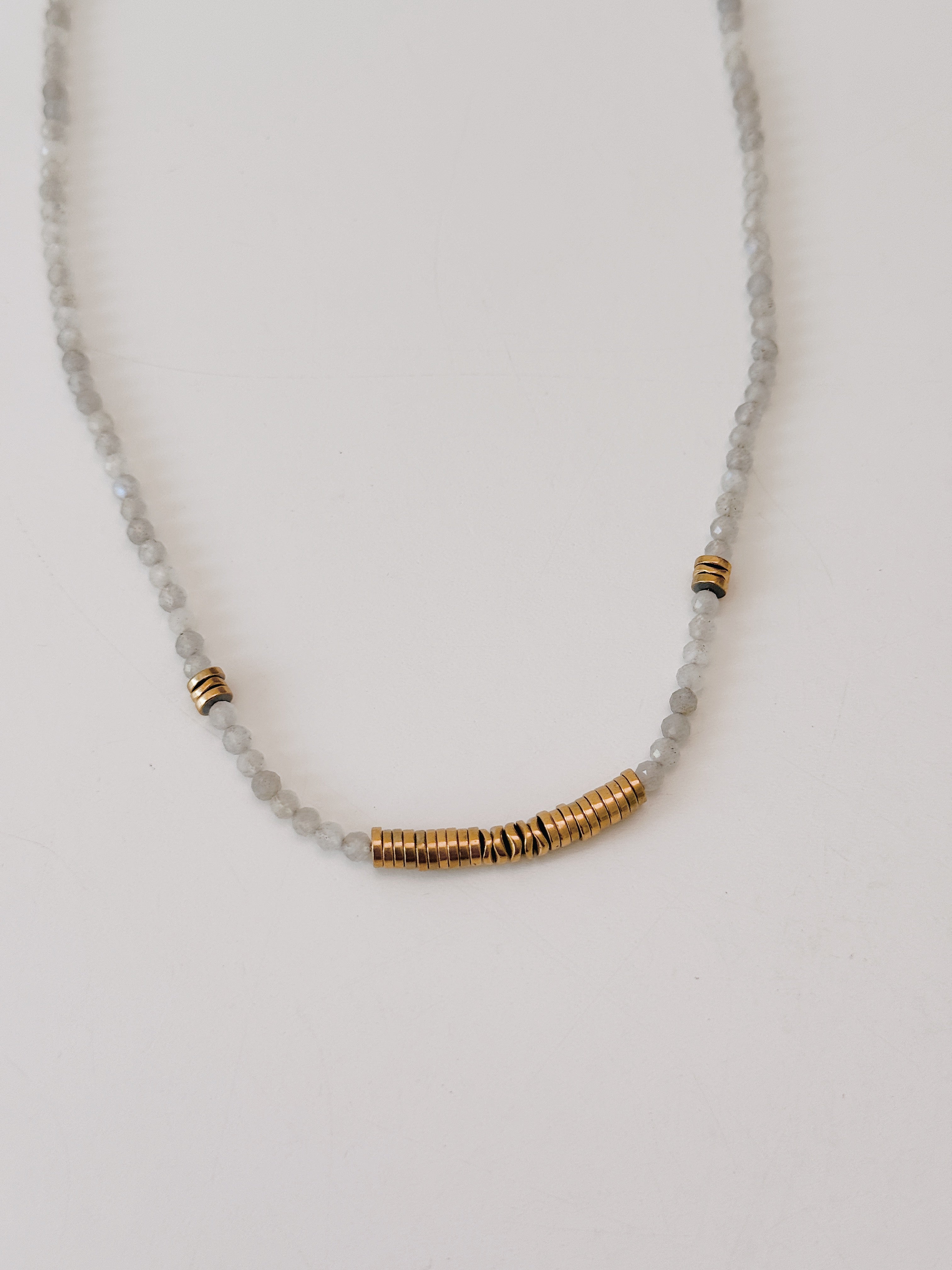 Gargantilha Labradorite