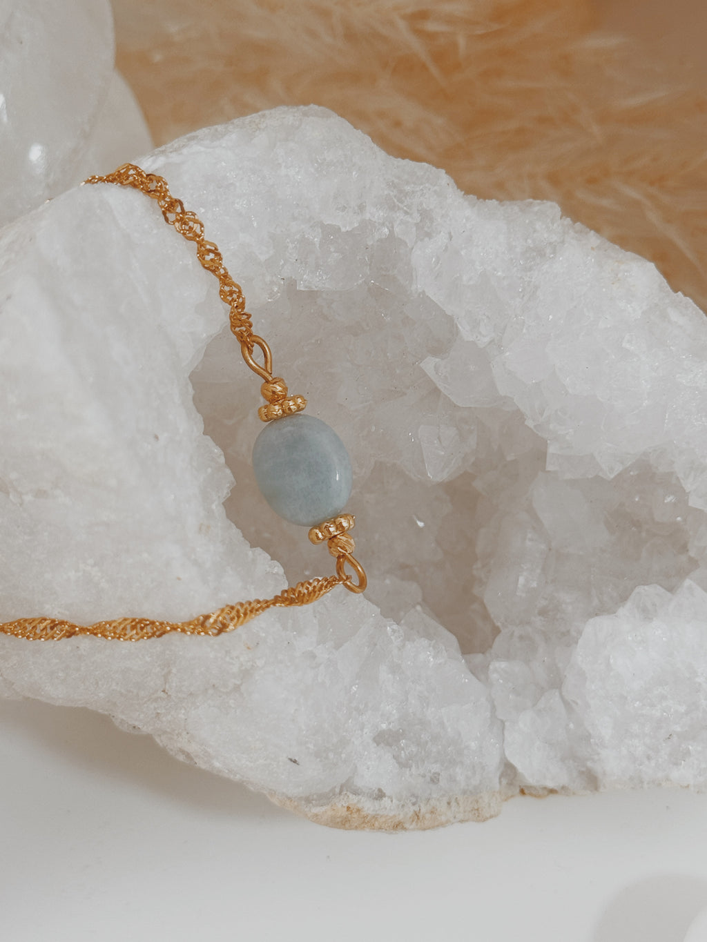Pulseira Abby Agua Marinha