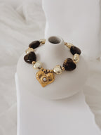 Pulseira Heart Brown