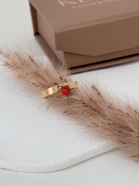 Anel Love red