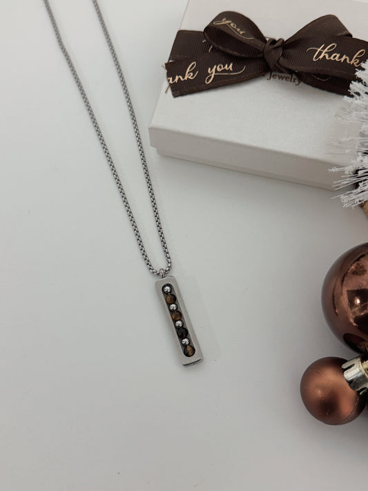 Colar Homem Olho de Tigre