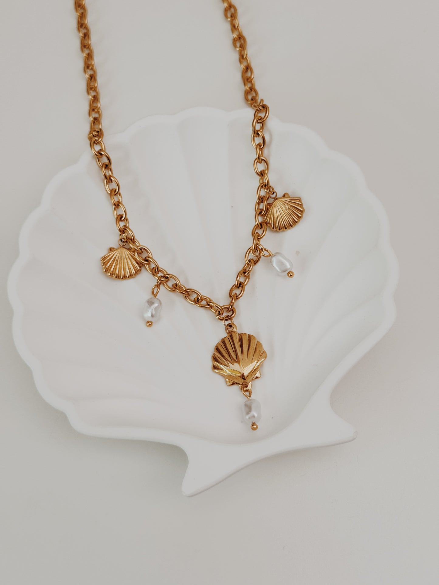 Colar Charm conchas