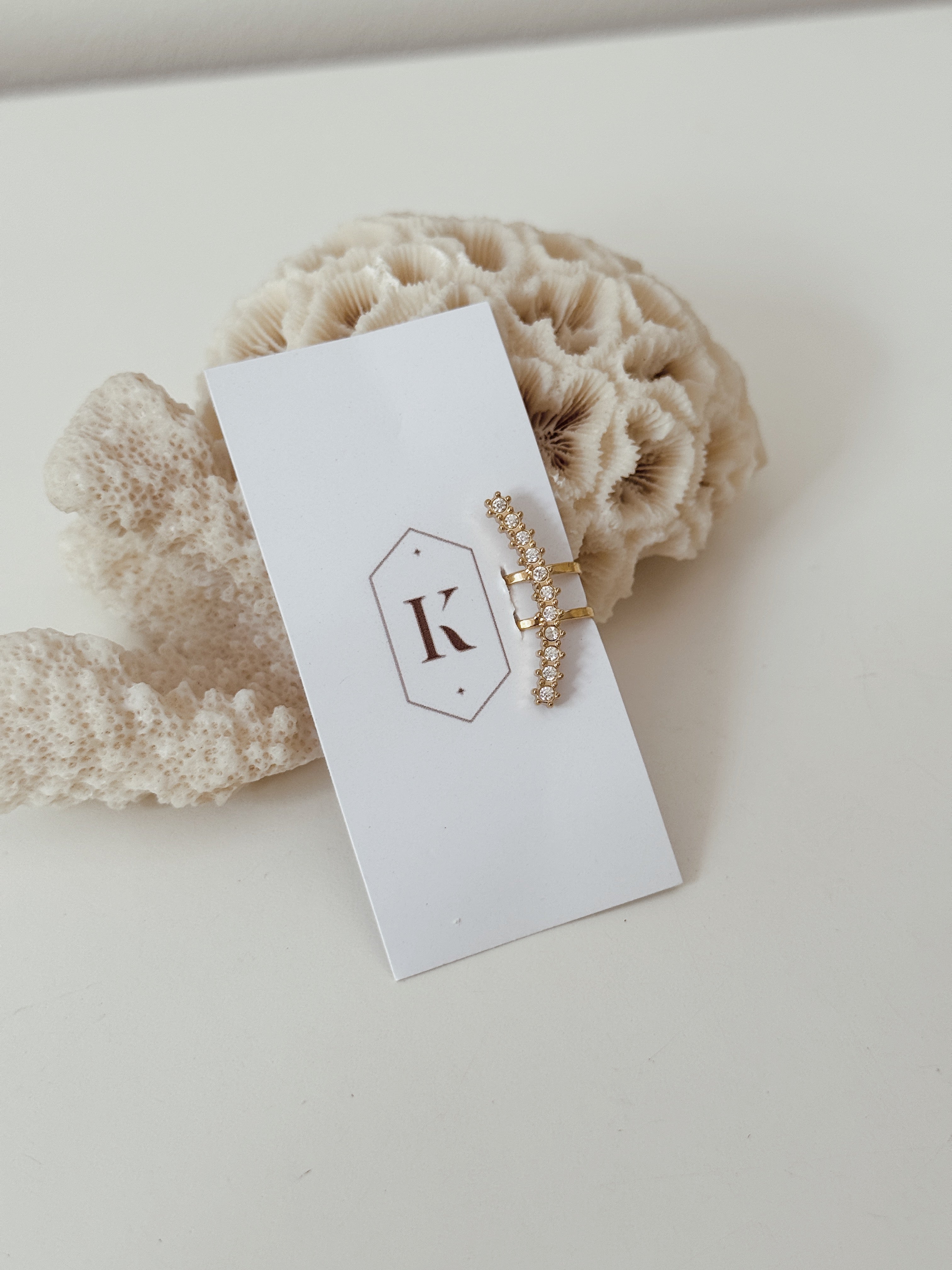 Earcuff zirconias | ajustável