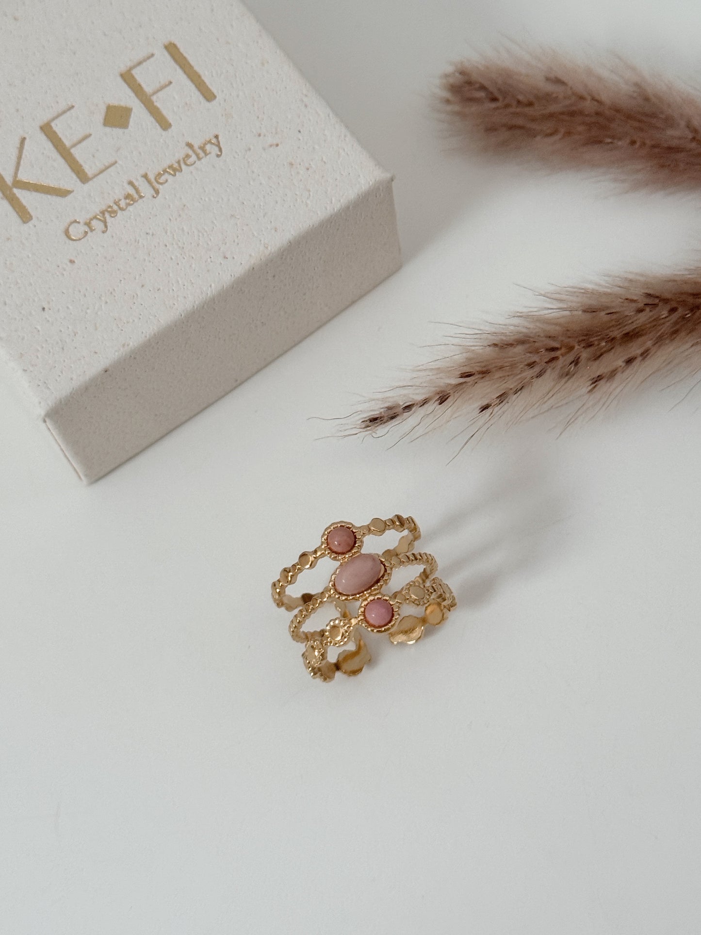 Anel Kaya Rodocrosite