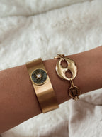 Pulseira rígida | crisocola