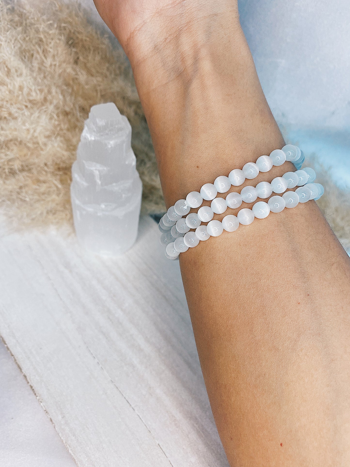 Pulseira Selenite