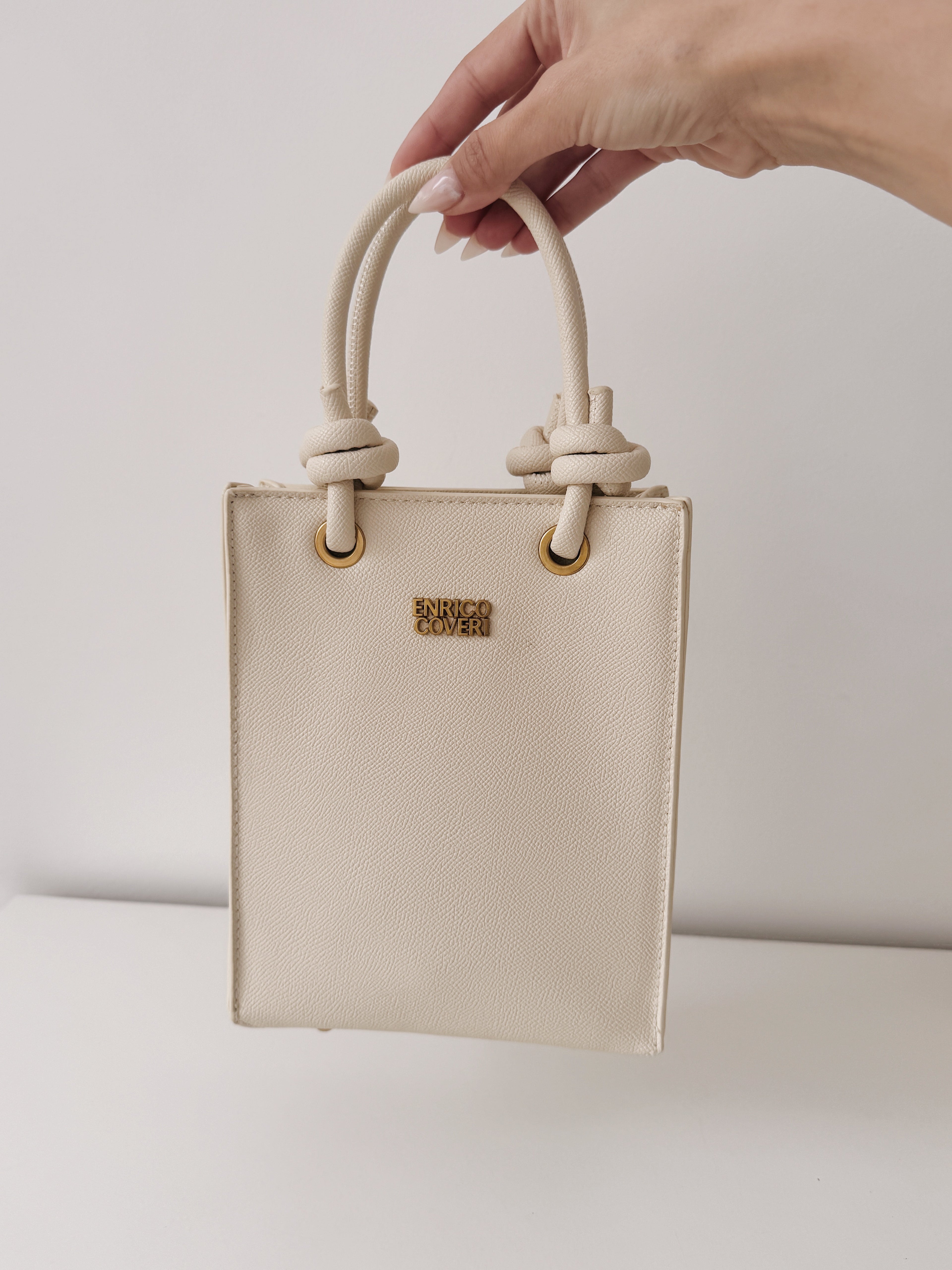 Mala Enrico Coveri | cor creme