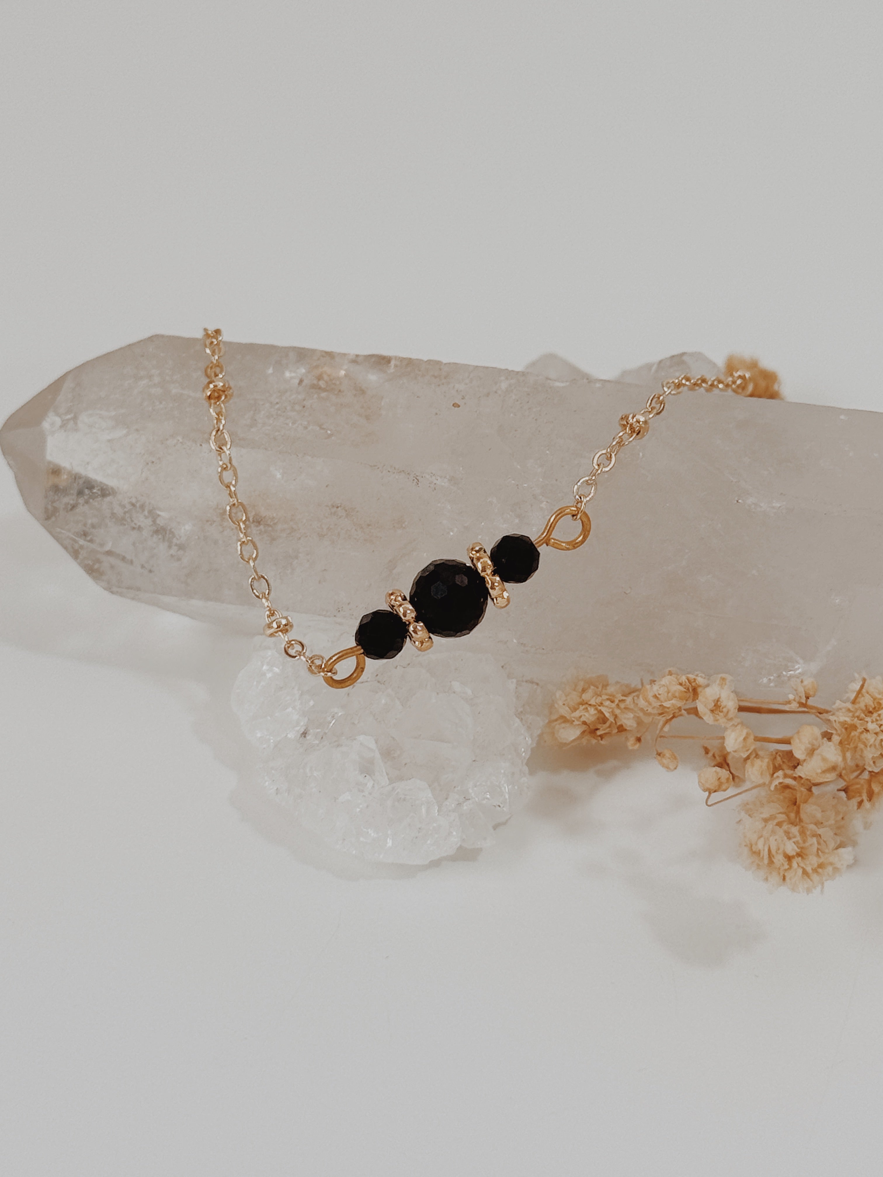 Pulseira Billie Turmalina Negra