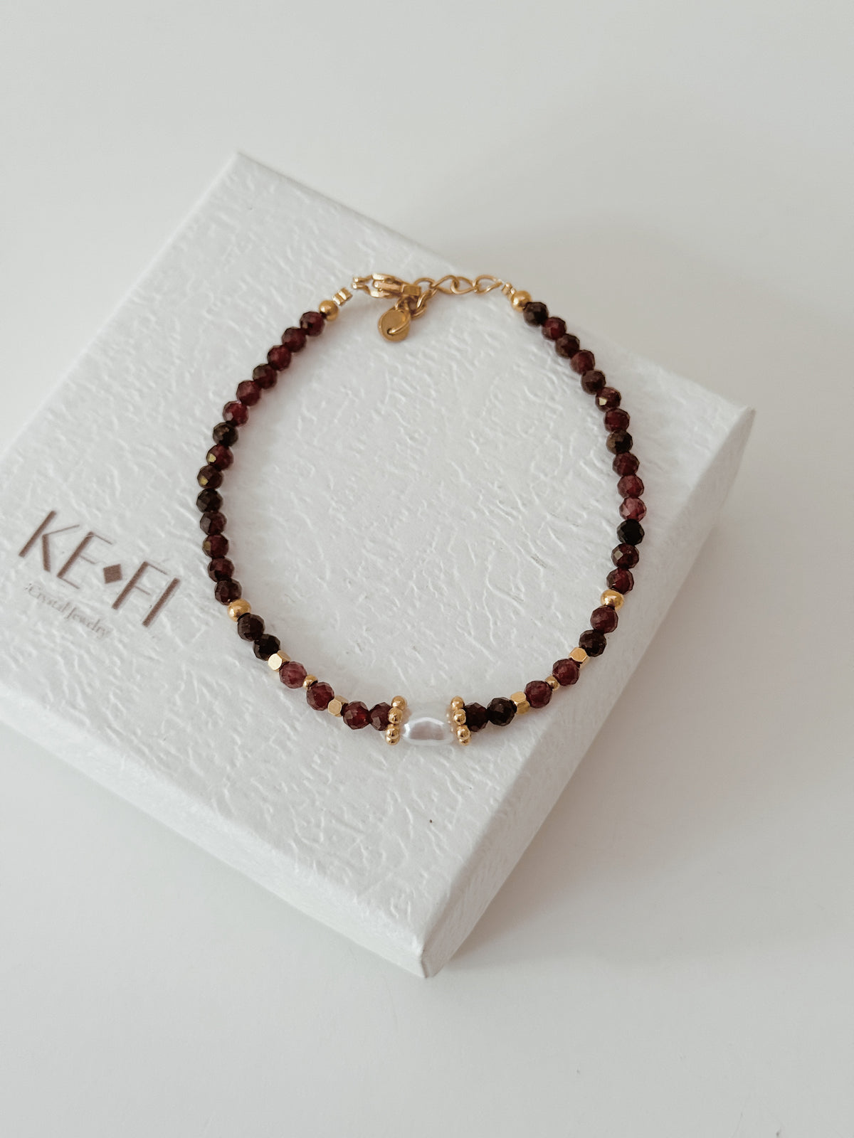Pulseira Granada | pérola