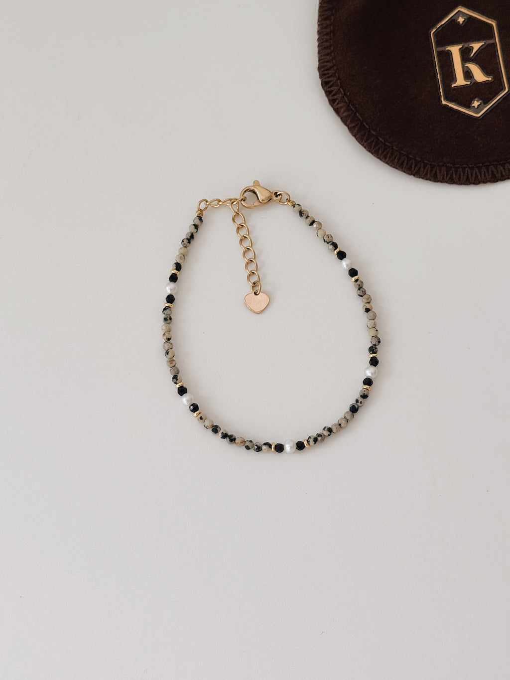 Pulseira Pebble | Jaspe dálmata