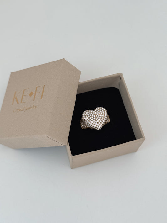 Anel Coração Prestige