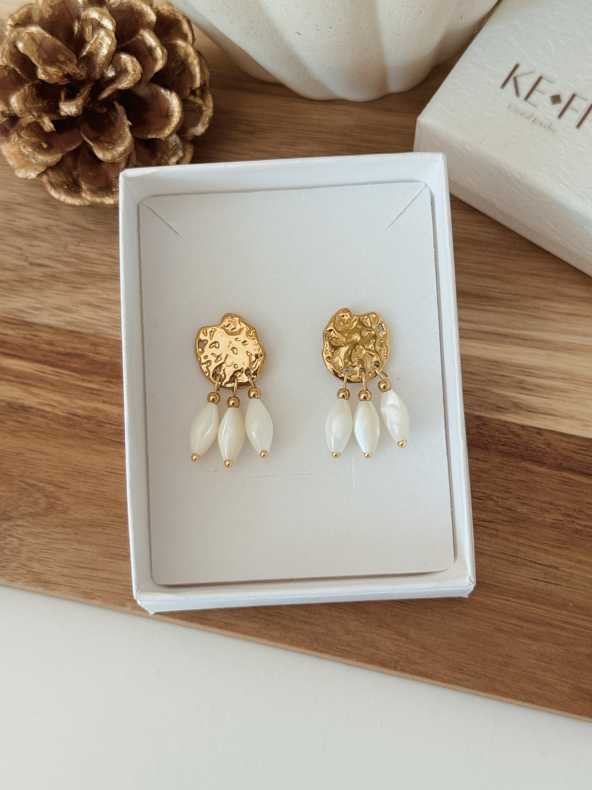 Brincos Wild Pearl