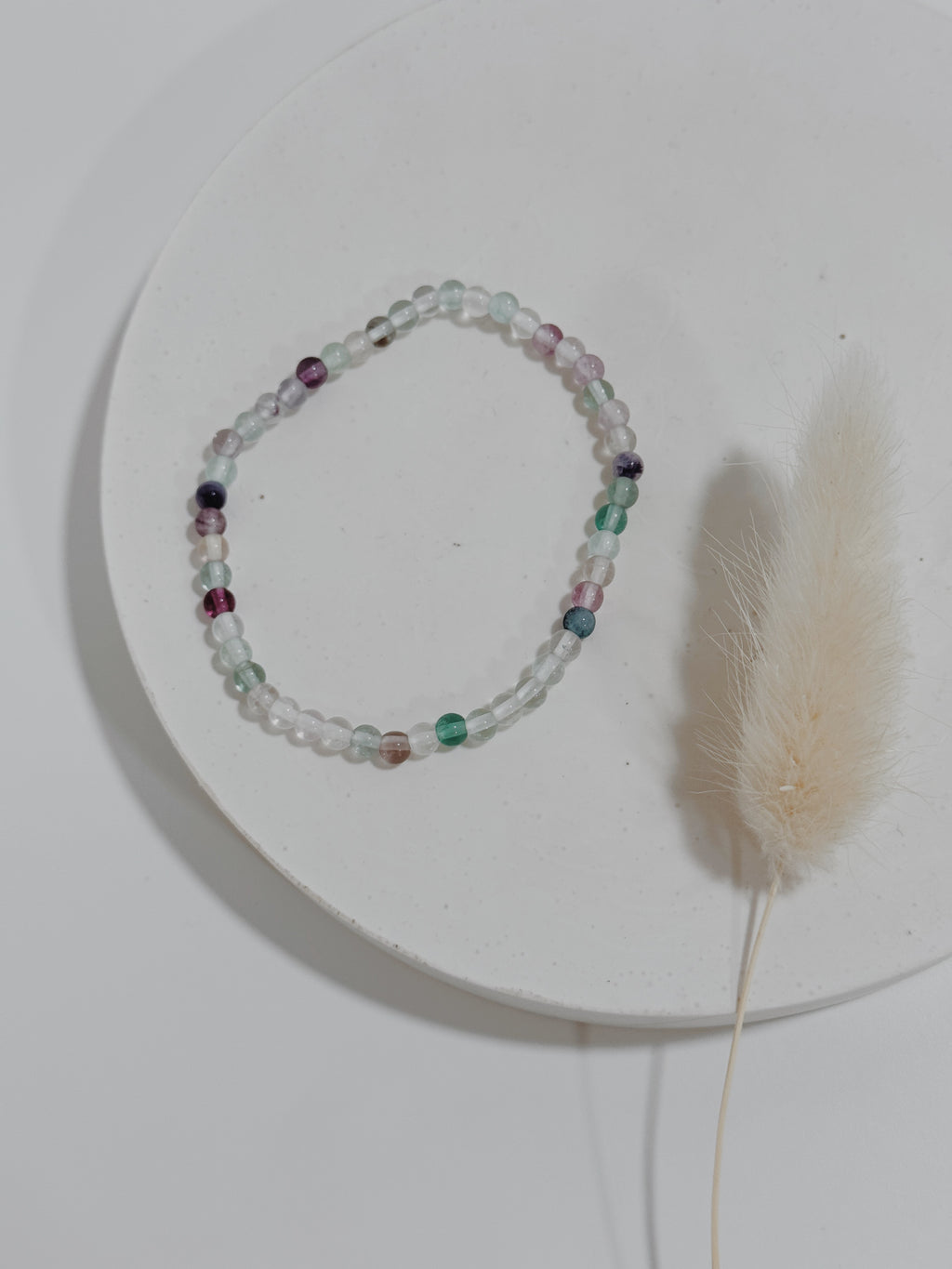 Pulseira Flourite Arco-íris