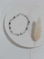Pulseira Flourite Arco-íris