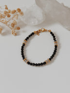 Pulseira Paola Turmalina e Labradorite