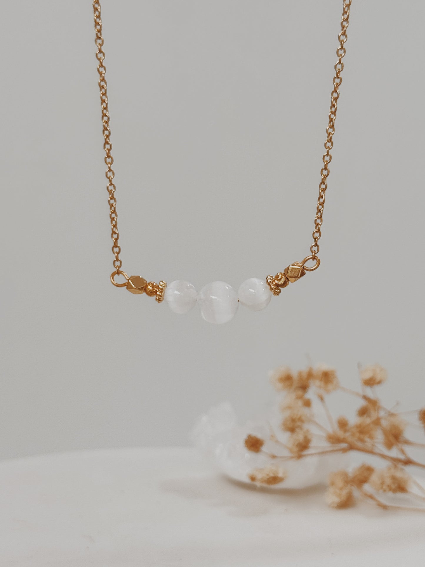 Colar Santi Selenite