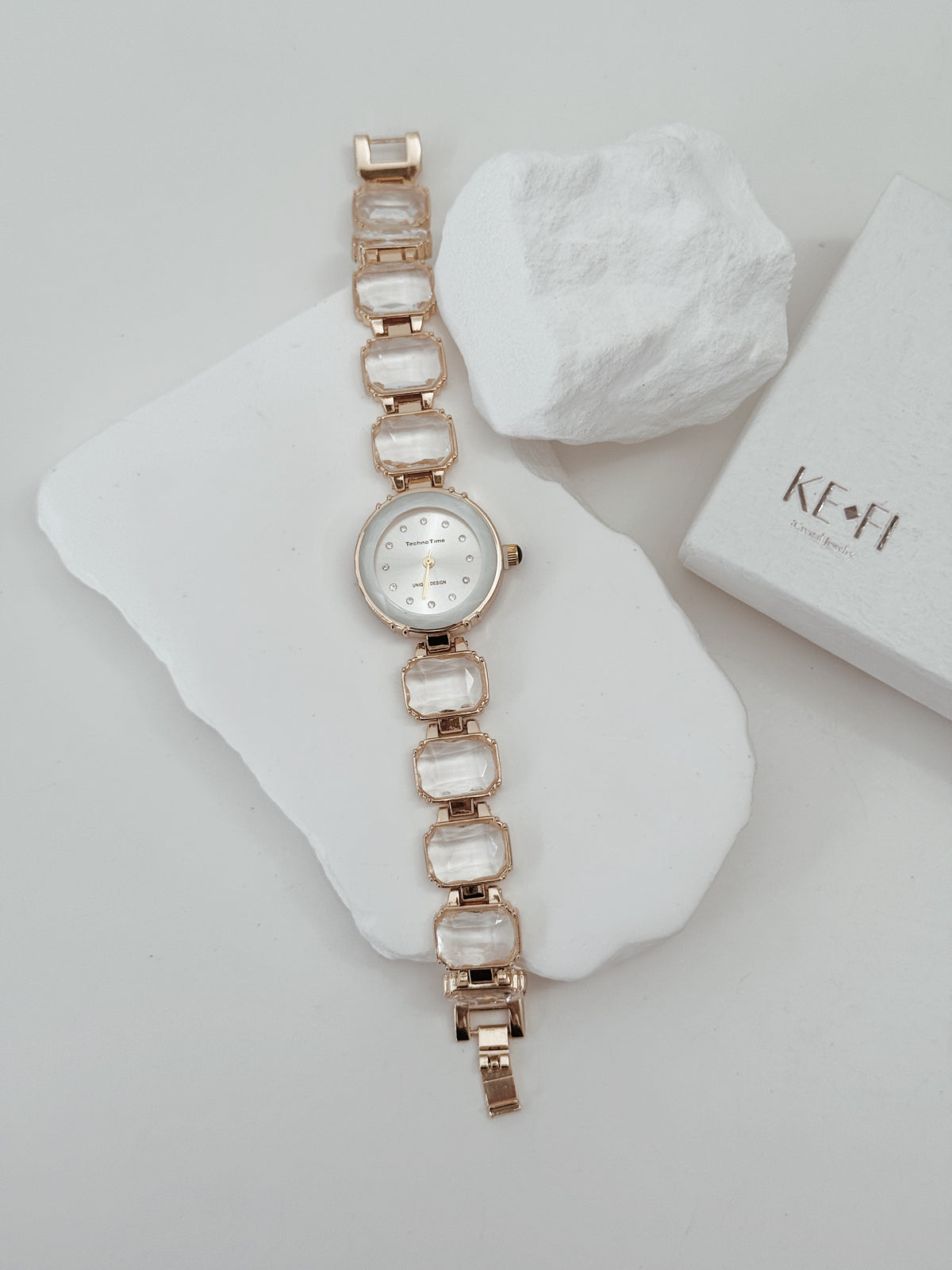 Relógio Crystal Luxe