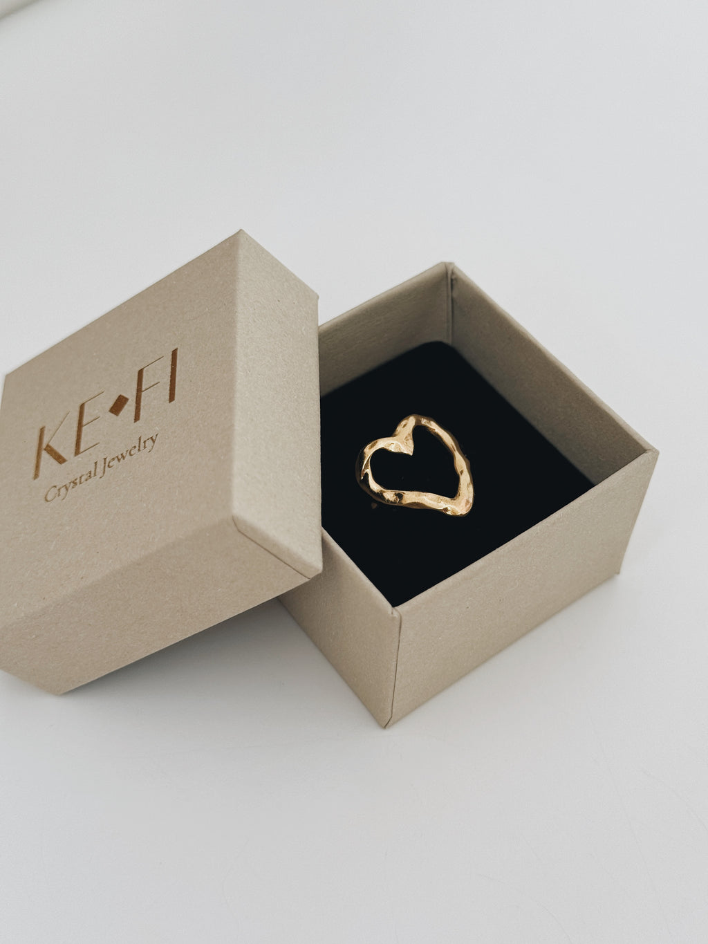 Anel Heart Simple