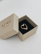 Anel Heart Simple