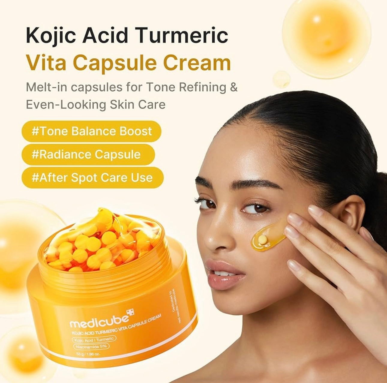 Medicube | Kojic Acid Turmeric Vita Capsule cream