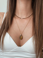 Colar Gota | cristais