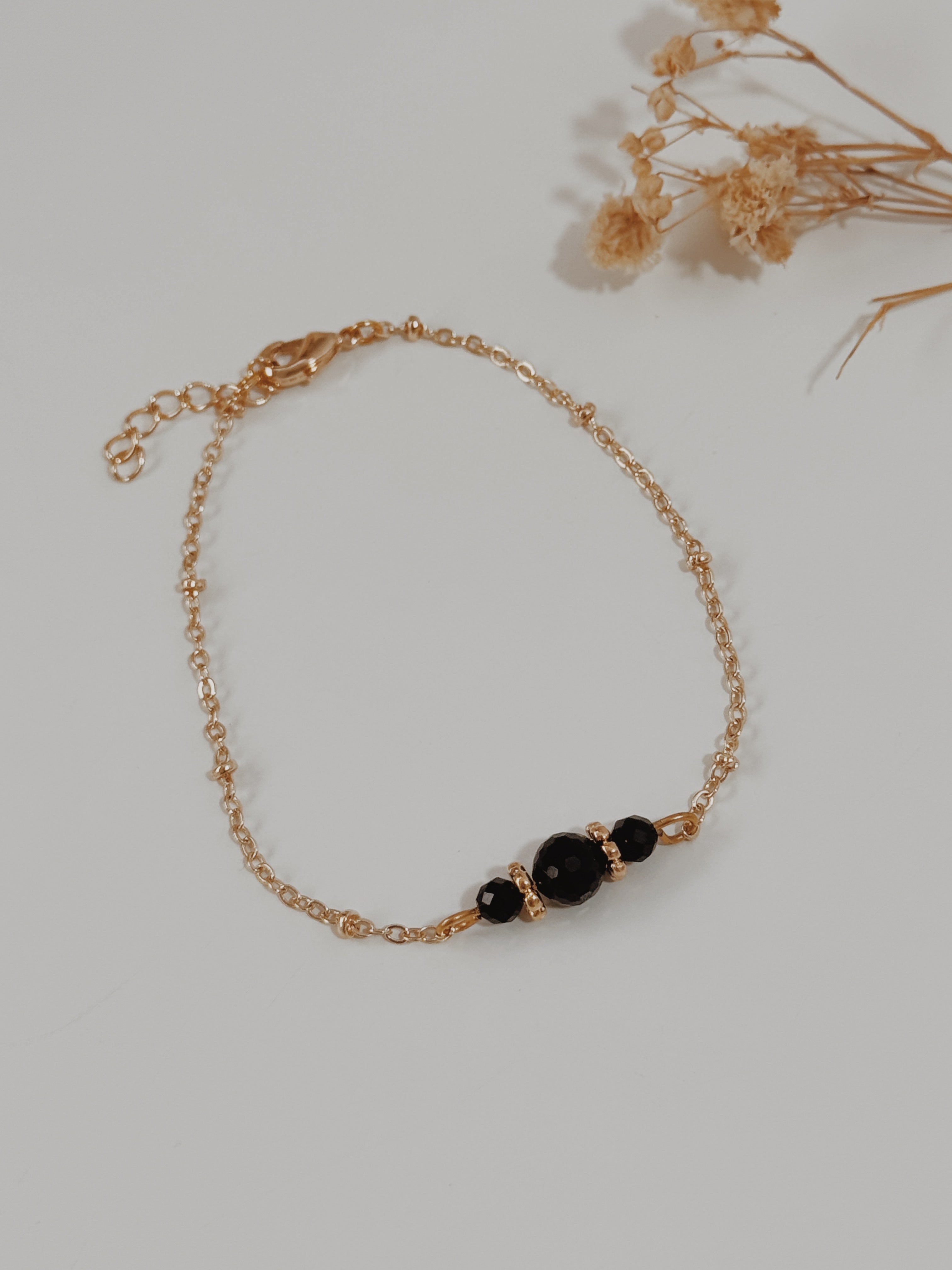 Pulseira Billie Turmalina Negra
