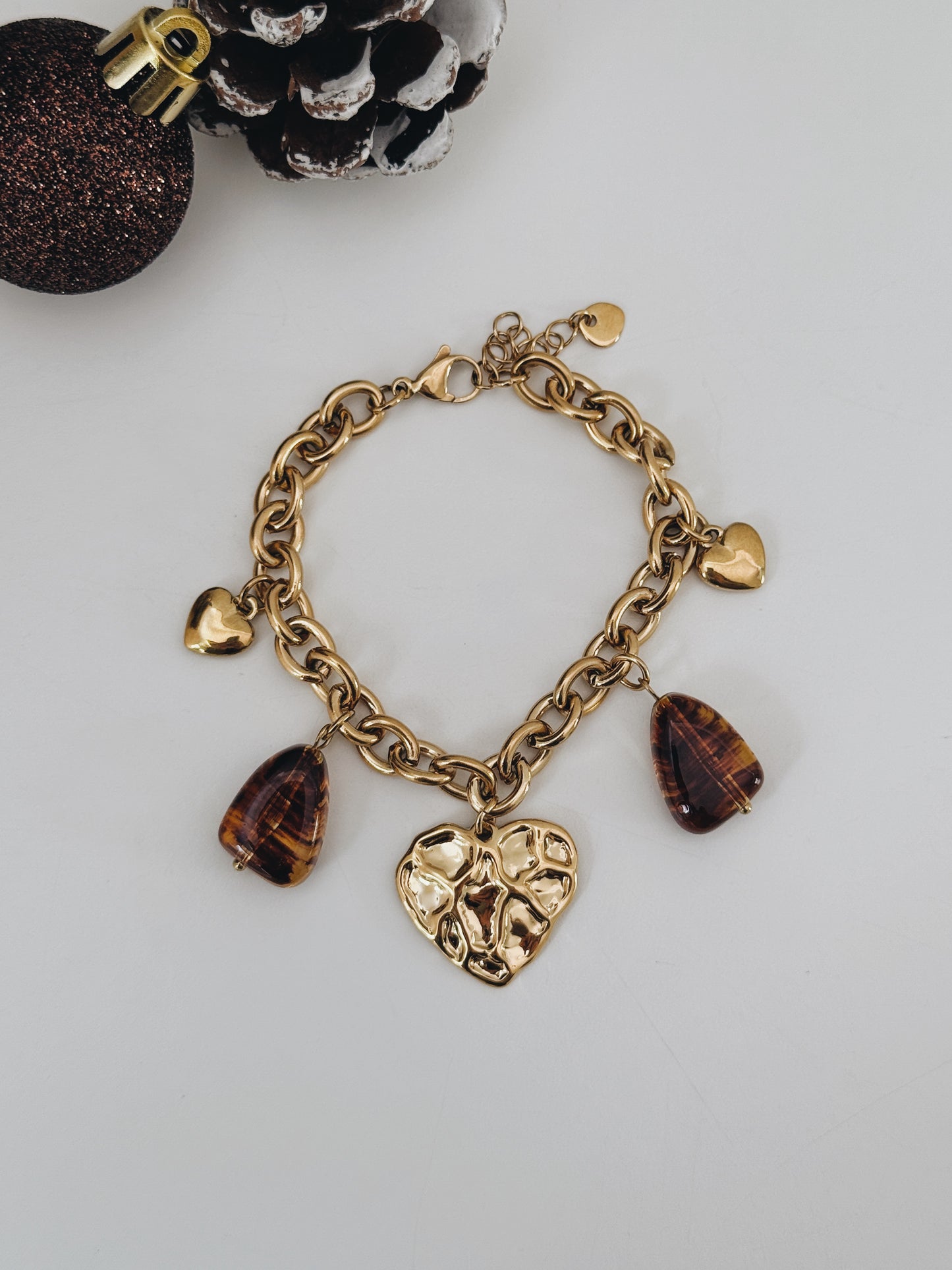 Pulseira Charm’s  Âmbar