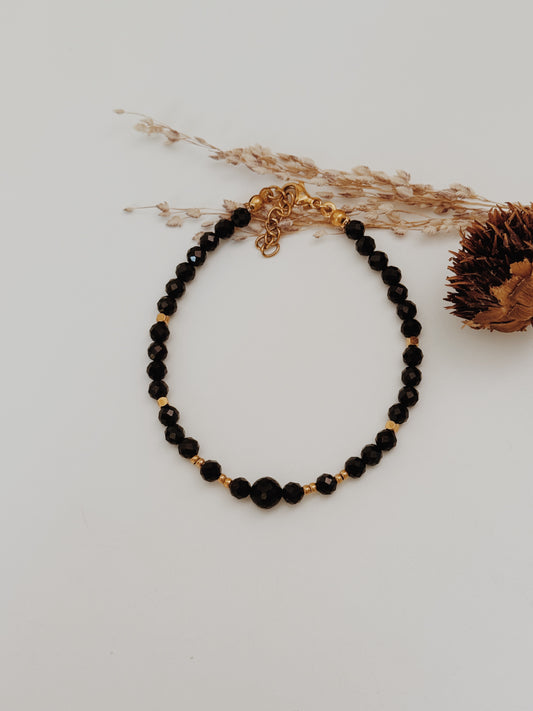 Pulseira Nahara Turmalina Negra