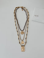 Conjunto Goddess Layer | Hematite