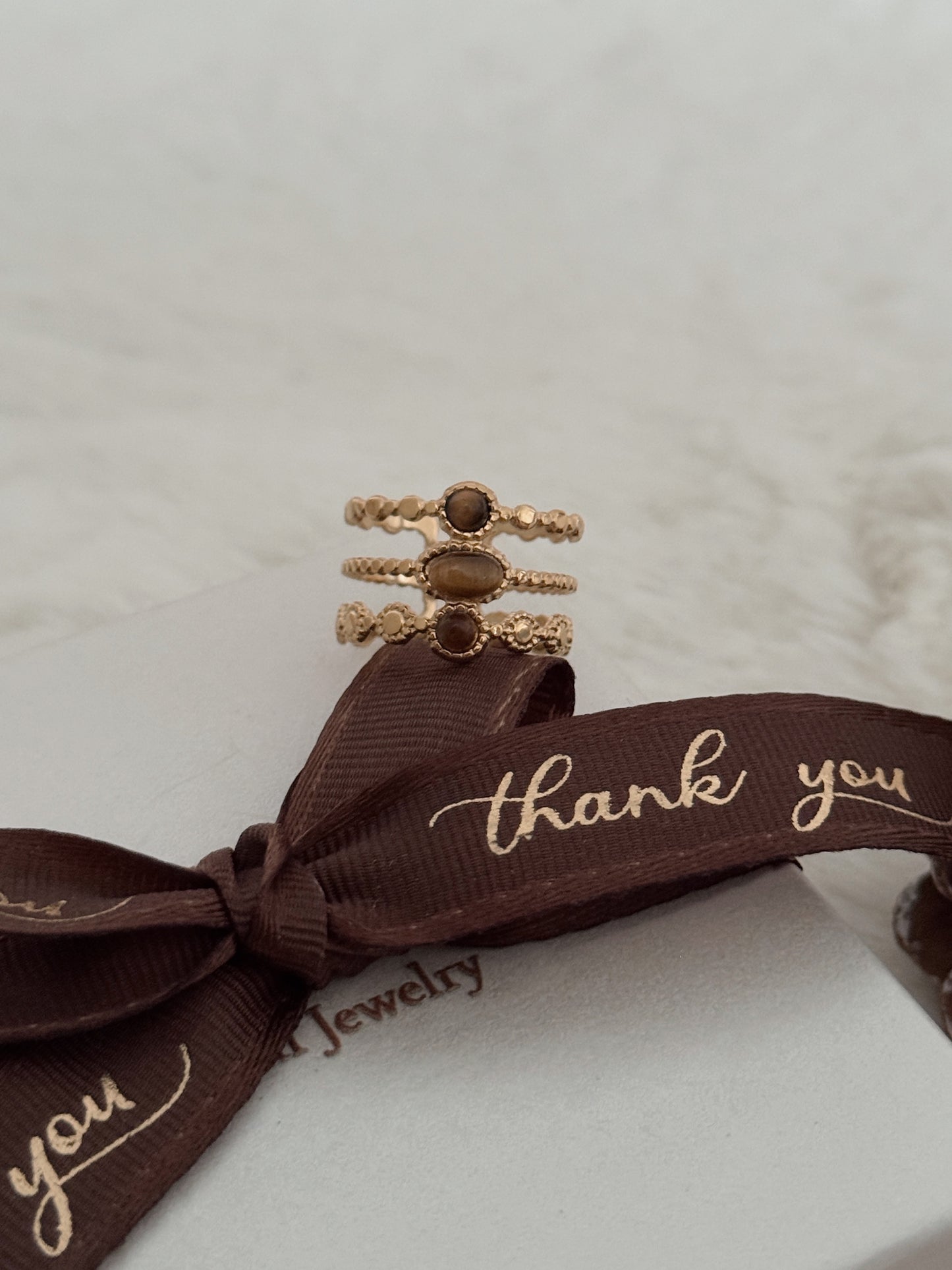 Anel Kaya Olho de Tigre