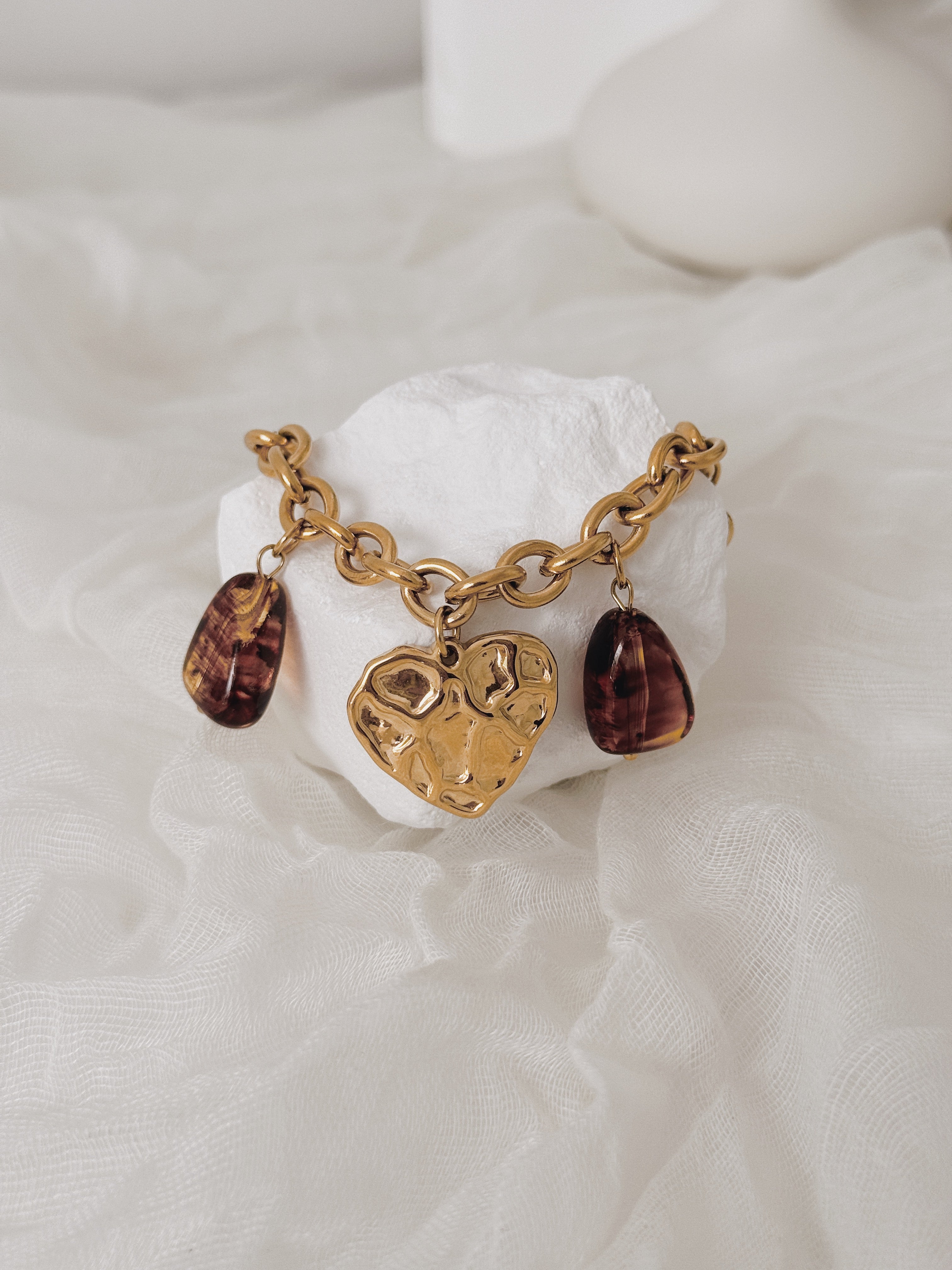 Pulseira Charm’s  Âmbar