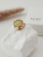 Anel Gota | Jade