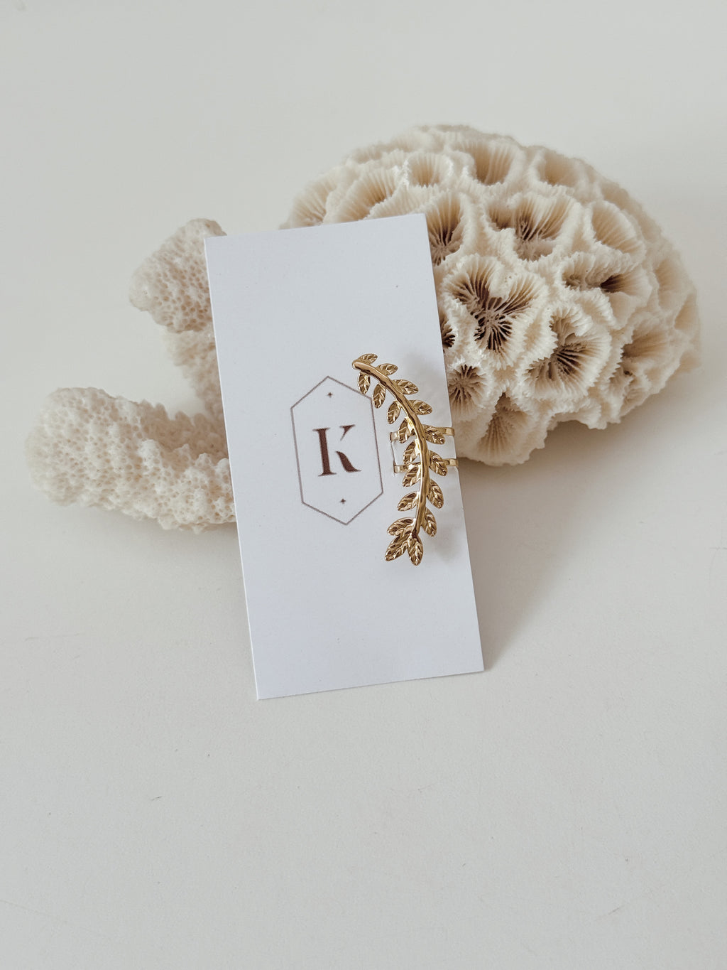 Earcuff Folha | ajustável